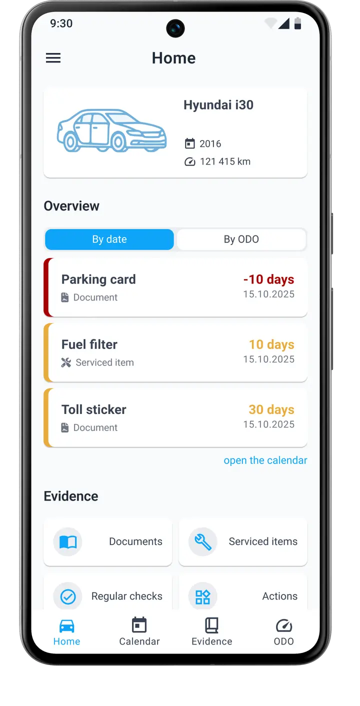 Smart vehicle maintenance reminder